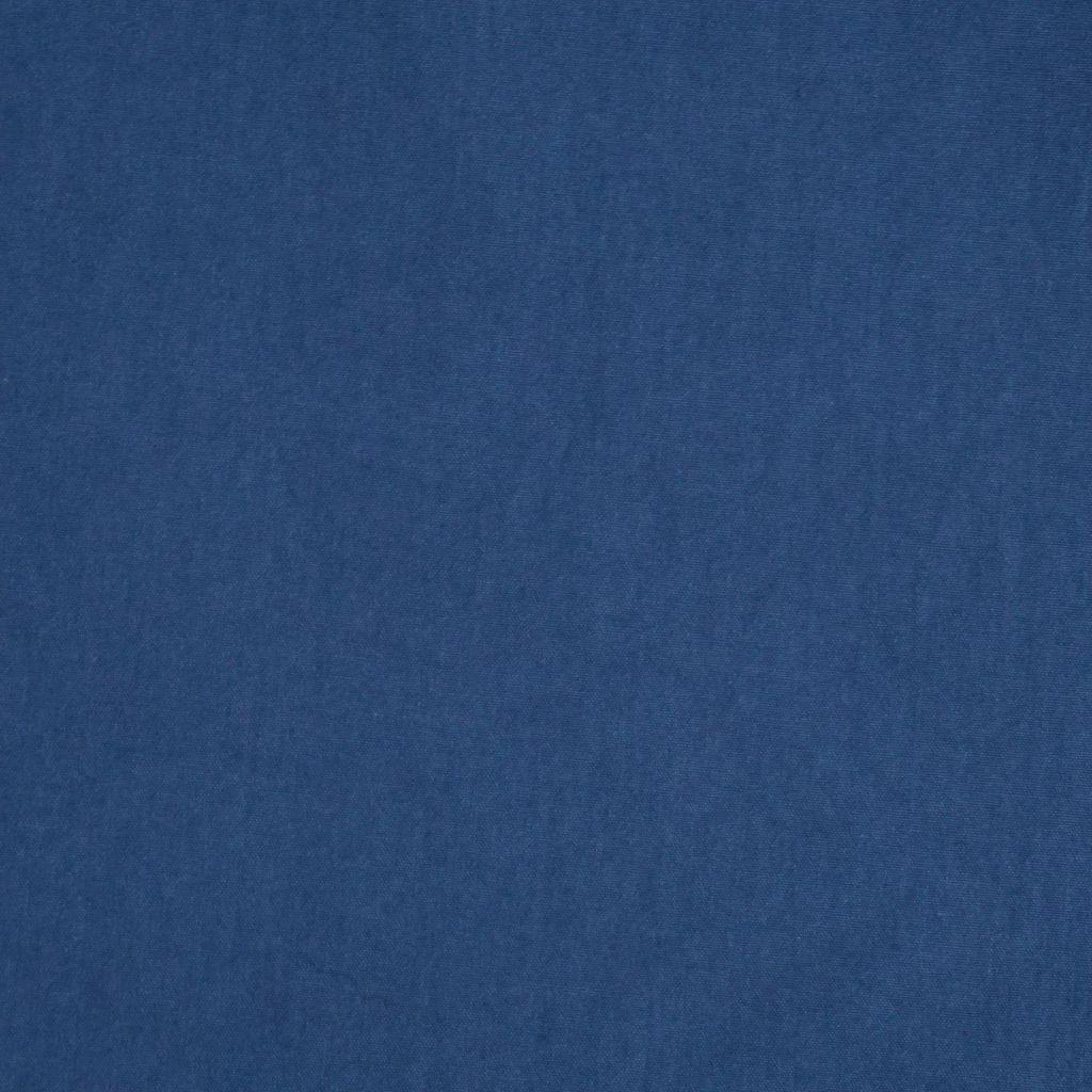 Baumwoll-Popelin gekämmt stone washed jeansblau